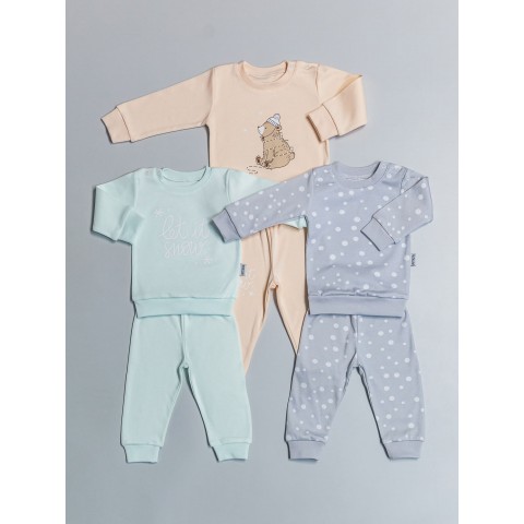 КОМПЛЕКТ LET IT SNOW (интерлок) КЛ.330.025.0.067.005/006